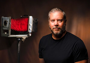 self-portrait of instructor Walter Sheehey