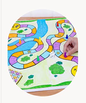 Summer Art Cam Game Design Board Game Design for Kids