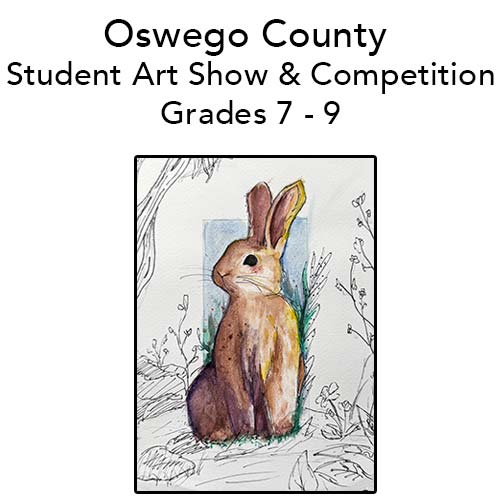 artwork from Oswego County Student Art Show