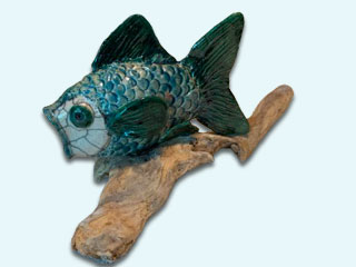 an example of a geli-plate collage artwork